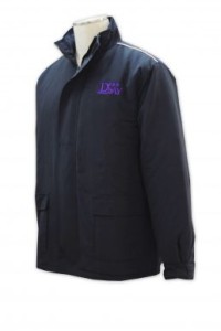 SE036 Security Guard Winter Jacket security uniform cot jackets design hk company supplier